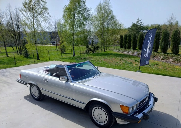 Mercedes-Benz SL cena 140000 przebieg: 280000, rok produkcji 1987 z Bielawa małe 704